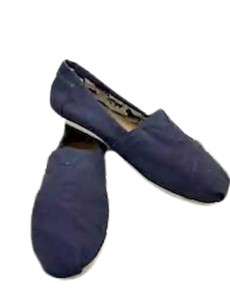 Toms Alpargatas Tradicional Navy Canvas Talla 8