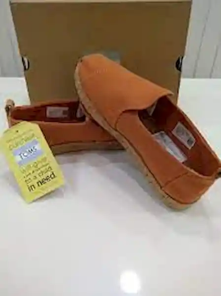 Toms Alpargatas Corcho Saffron Hemp Talla 7