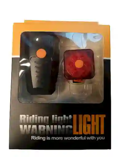 Hands Luz Led Bicicleta Delantera y Trasera Recargable Por Usb