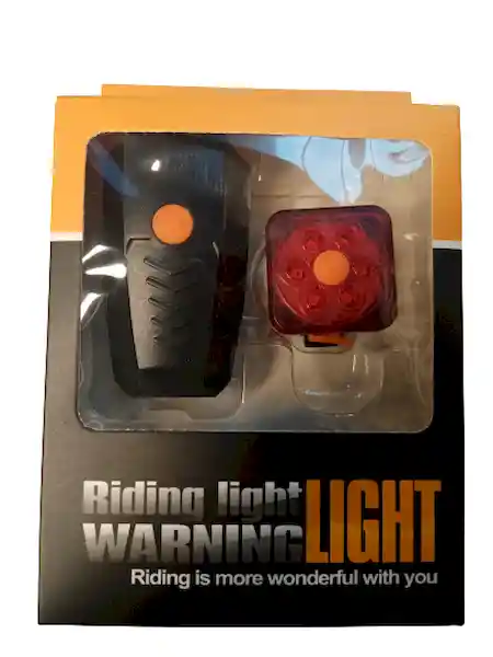 Hands Luz Led Bicicleta Delantera y Trasera Recargable Por Usb