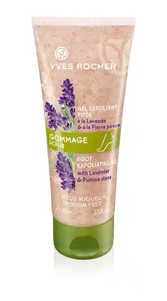 Yves Rocher Exfoliante de Pies Lavanda y Karité 75 mL