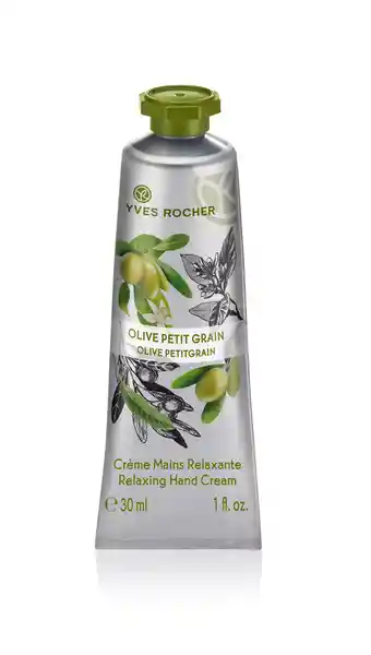 Yves Rocher Crema de Manos Oliva y Flor de Azahar 30 mL