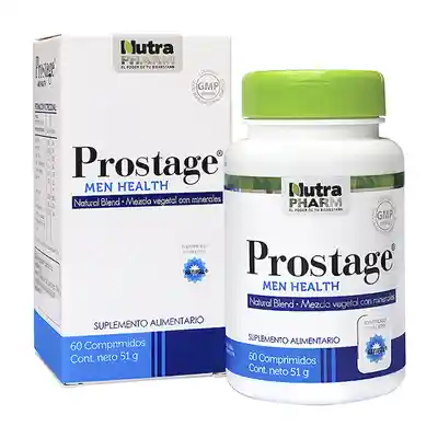 Nutrapharm Suplemento Prostage 60 Capsulas