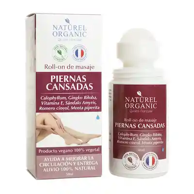 Naturel Organic Roll On Masaje Piernas Cansadas