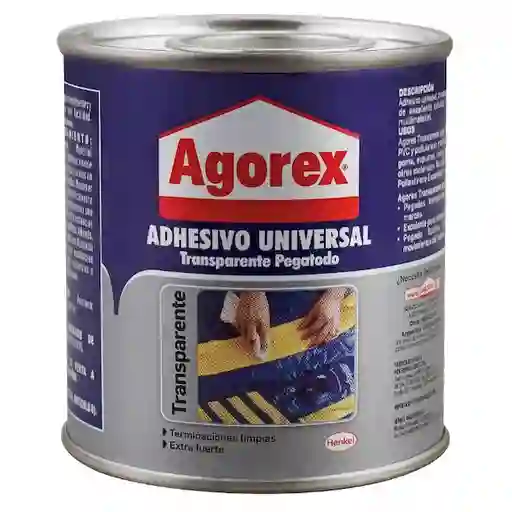 Agorex Adhesivo Universal Transparente Tarro 240 cc