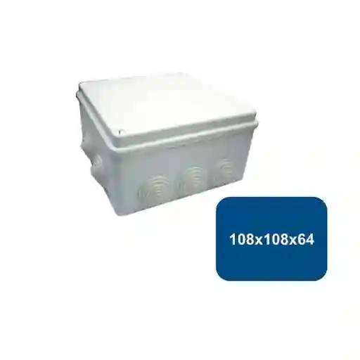Ekoline Caja Estanca Con Conos 108 x 108 x 64 mm