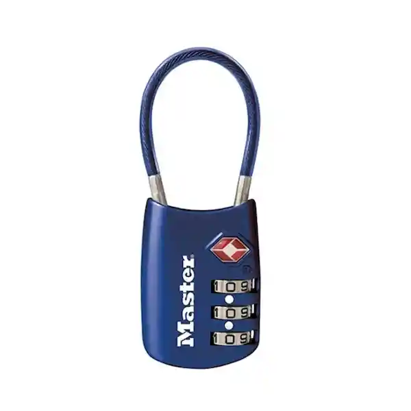 Master Lock Candado de Combinación Para Viaje Laminado Tsa