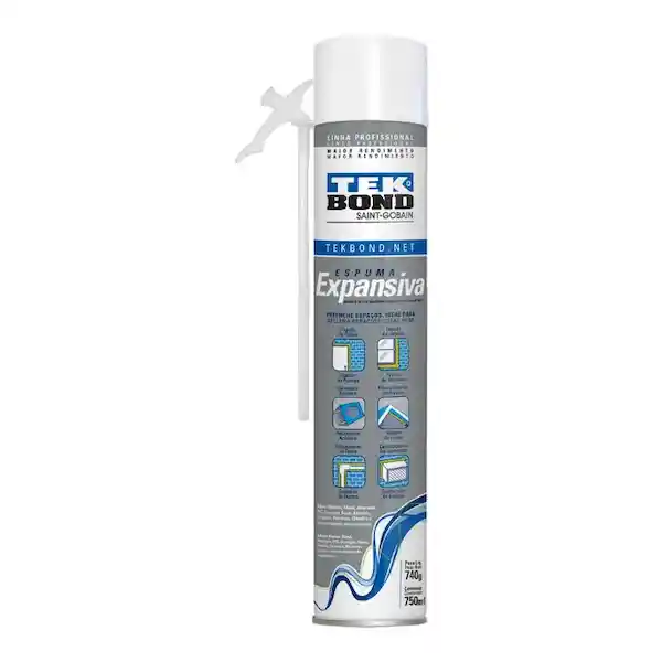 Tekbond Espuma Expansiva Profesional 750 mL