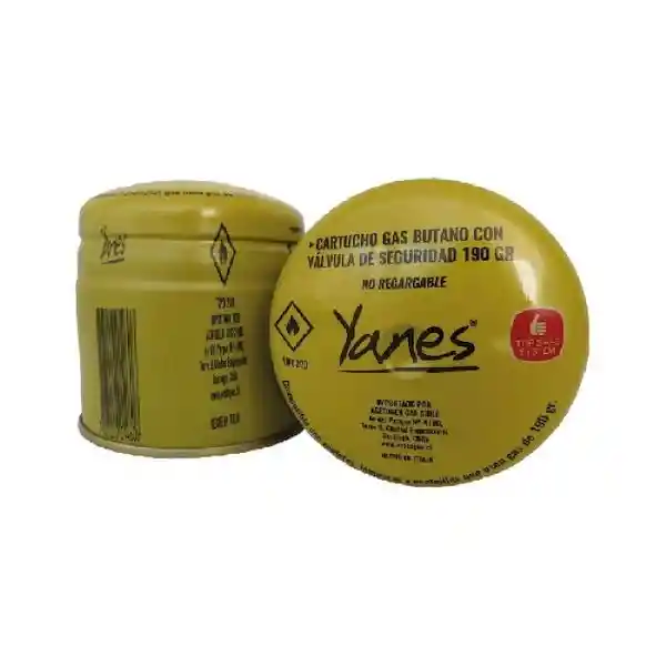 Yanes Gas Butano Perforable 190 g