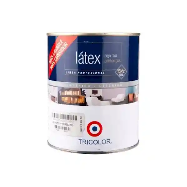 Tricolor Látex Profesional Blanco 945 mL