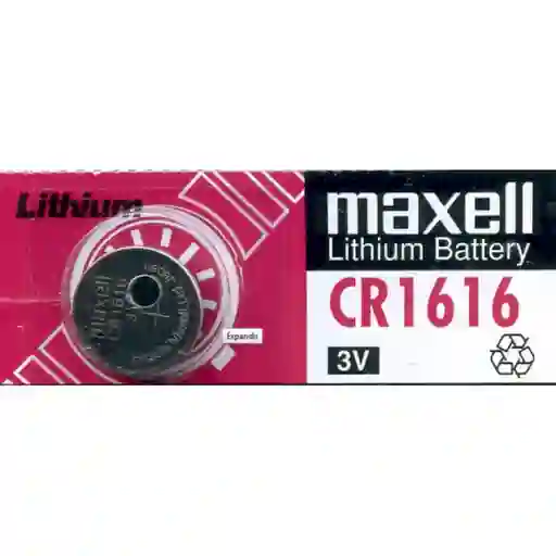 Maxell Pila Tipo Botón CR1616