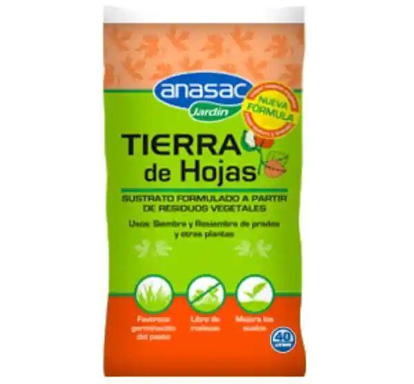 Anasac Sustrato Vegetal Tierra de Hojas