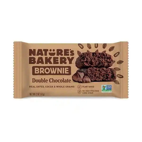 Natures Snack Bakery Barra de Cereal Brownie Double Chocolate