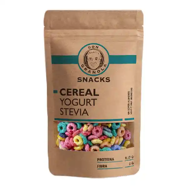 Don Granola Cereal Infantil Yogurt Stevia