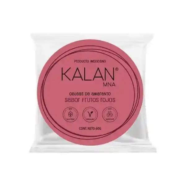 Kalan Oblea de Frutos Rojos