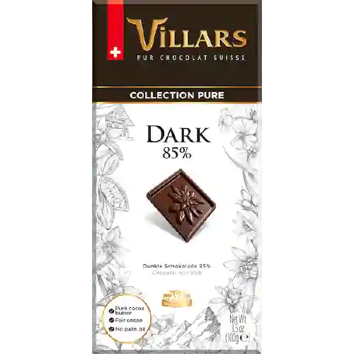 Villars Chocolate Amargo 85%