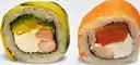Combo 3: Ebi Cheese roll y Sakedu Roll