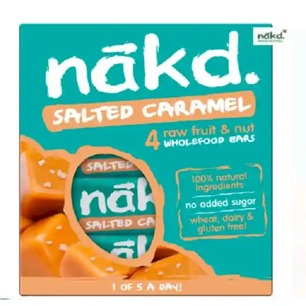 Nakd Salted Cereal Barra Caramel