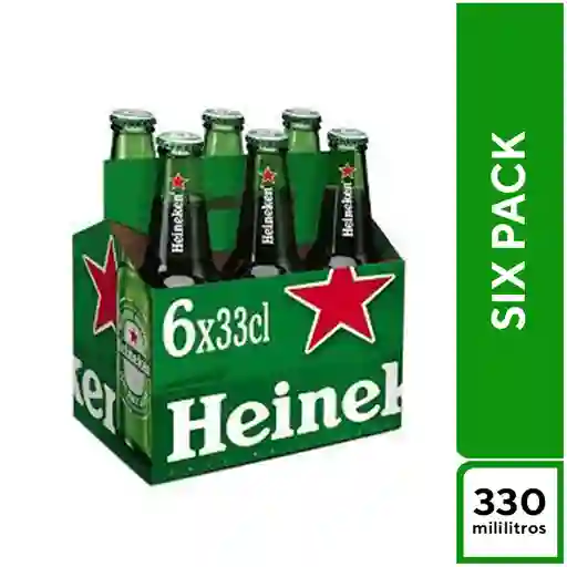 Six Pack Heineken 330 ml