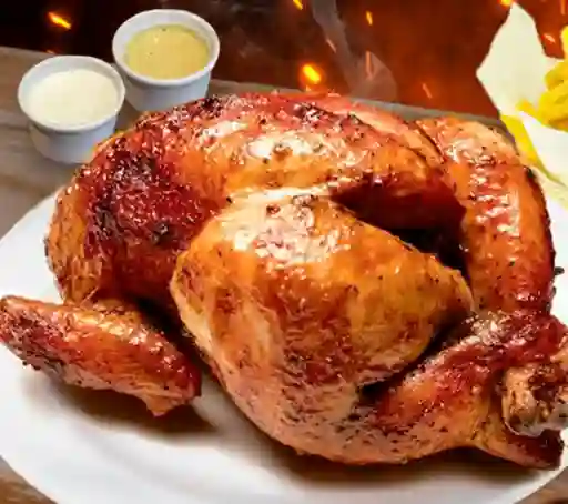 1 Pollo Broaster Entero