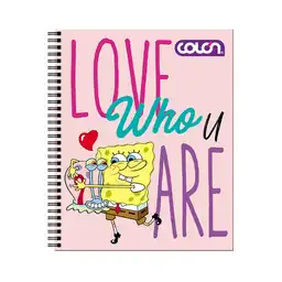 Torre Cuaderno Universitario 100 Hojas Bob Esponja 7 mm 498284