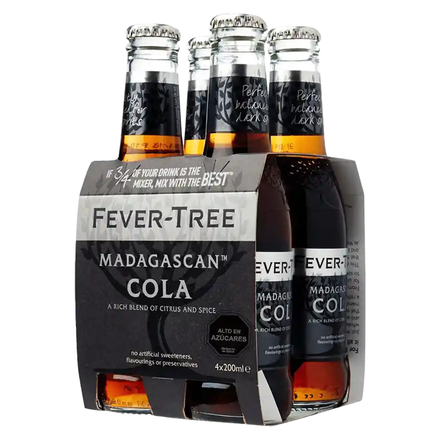 Fever Tree 4 Pack Madagascan Cola Premium 200Cc