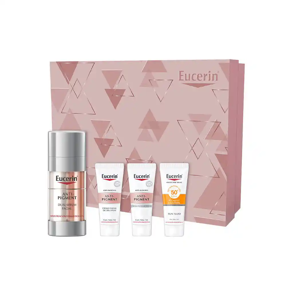 Eucerin Cofre Antipigment Serum Mini DÍa Ap Mini Noche Ap Mini Sun Pc