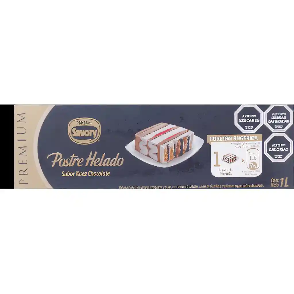 Savory-Charlot Postre Hel Premium Suspiro Nuez Cho