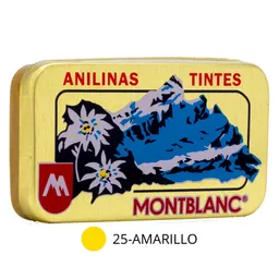   Mont Blanc  Anilinas Suizas Amarillo 