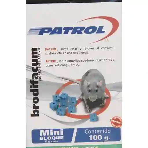 Anasac Raticida Patrol Minibloque
