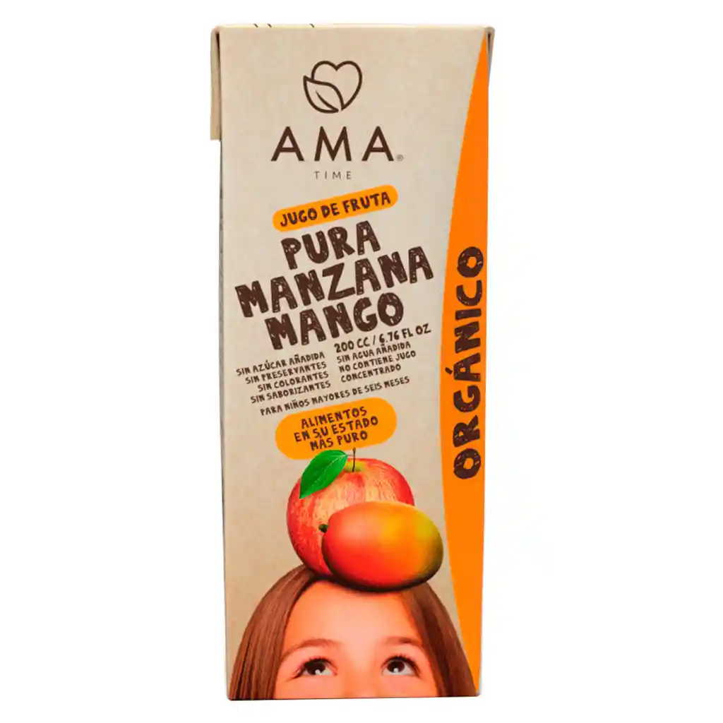 Ama Jugo Manzana Mango Orgánico