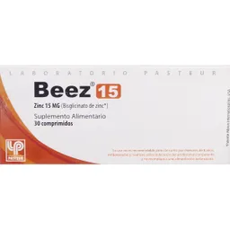 Beez Minerales 15 Com.15mg.30