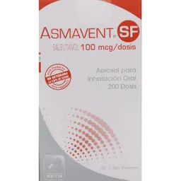 Antiasmaticos Asmavent Sf Inhbuc.200ds