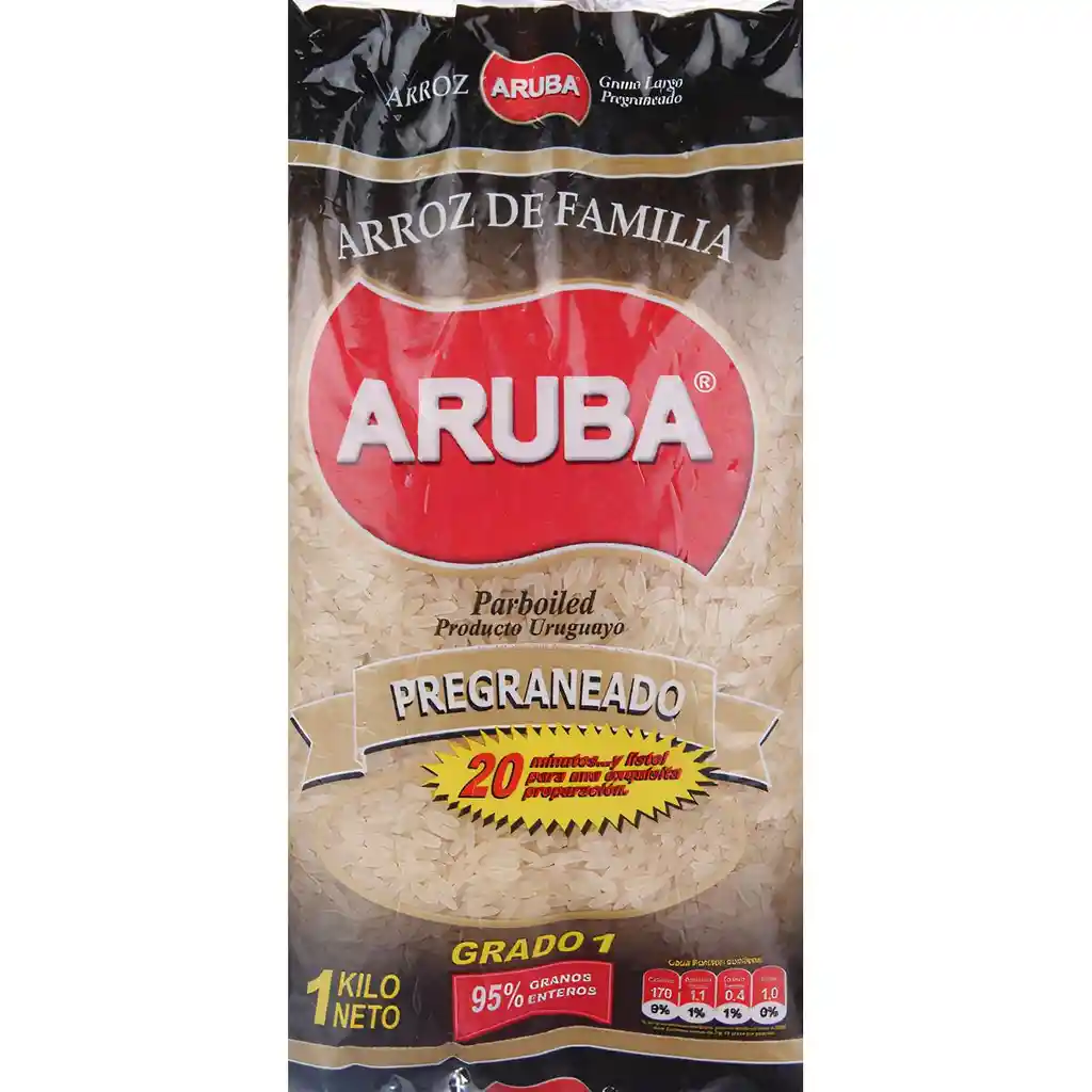 Aruba Arroz Pregraneado Grado 1