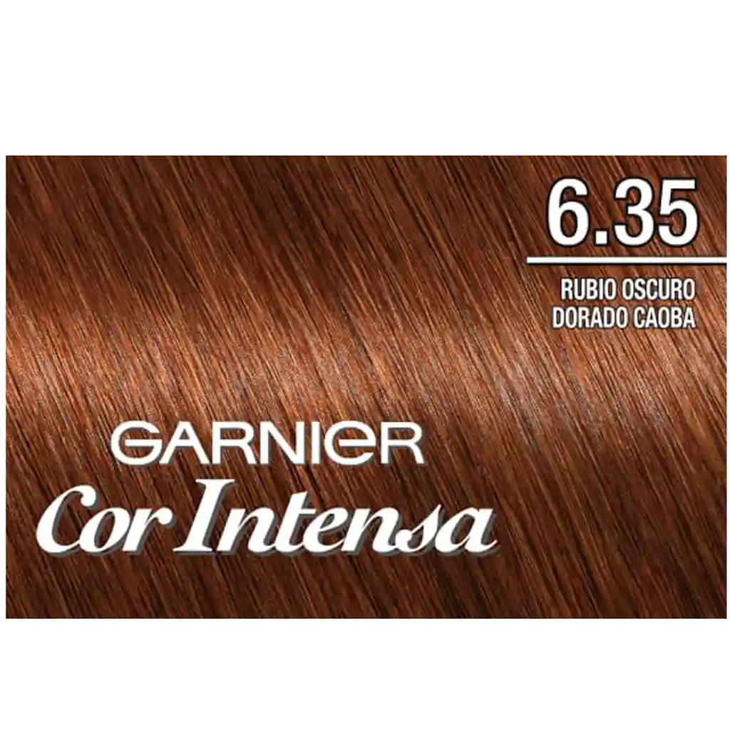 Garnier-Nutrisse Tinte Coloración Intensa 6.35 Rubio Oscuro Dorado Caoba