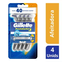 Gillette Máquina de Afeitar Desechable Prestobarba 3