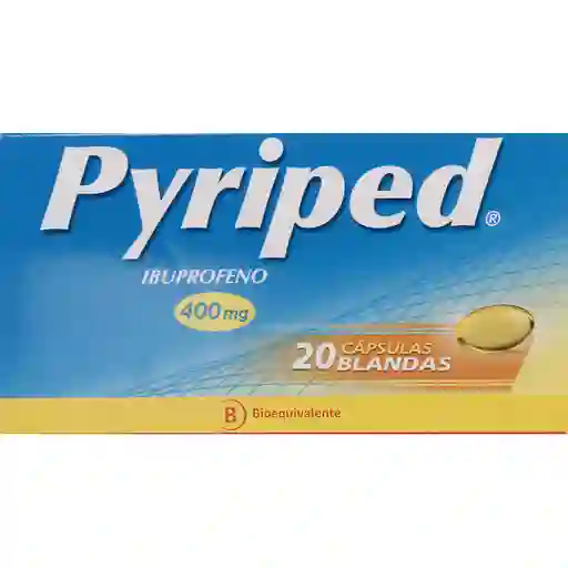 Pyriped Antiinflamatorios Cap.400 Mg.20