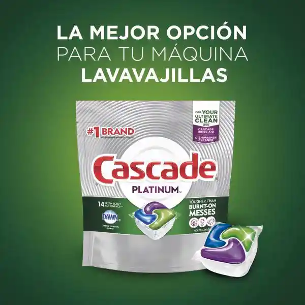 Cascade Lavavajillas Platinum Actions Fresh