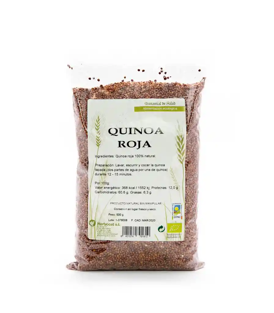Manantial de Salud Quinoa Roja 