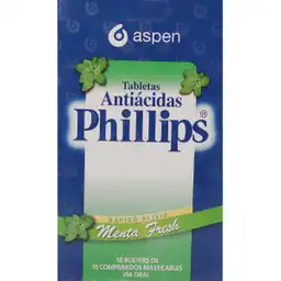 Philips Antiacidos Com Menta 10 10