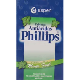 Philips Antiacidos Com Menta 10 10