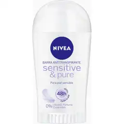 Nivea Desodorante Sensitive Puré Barra