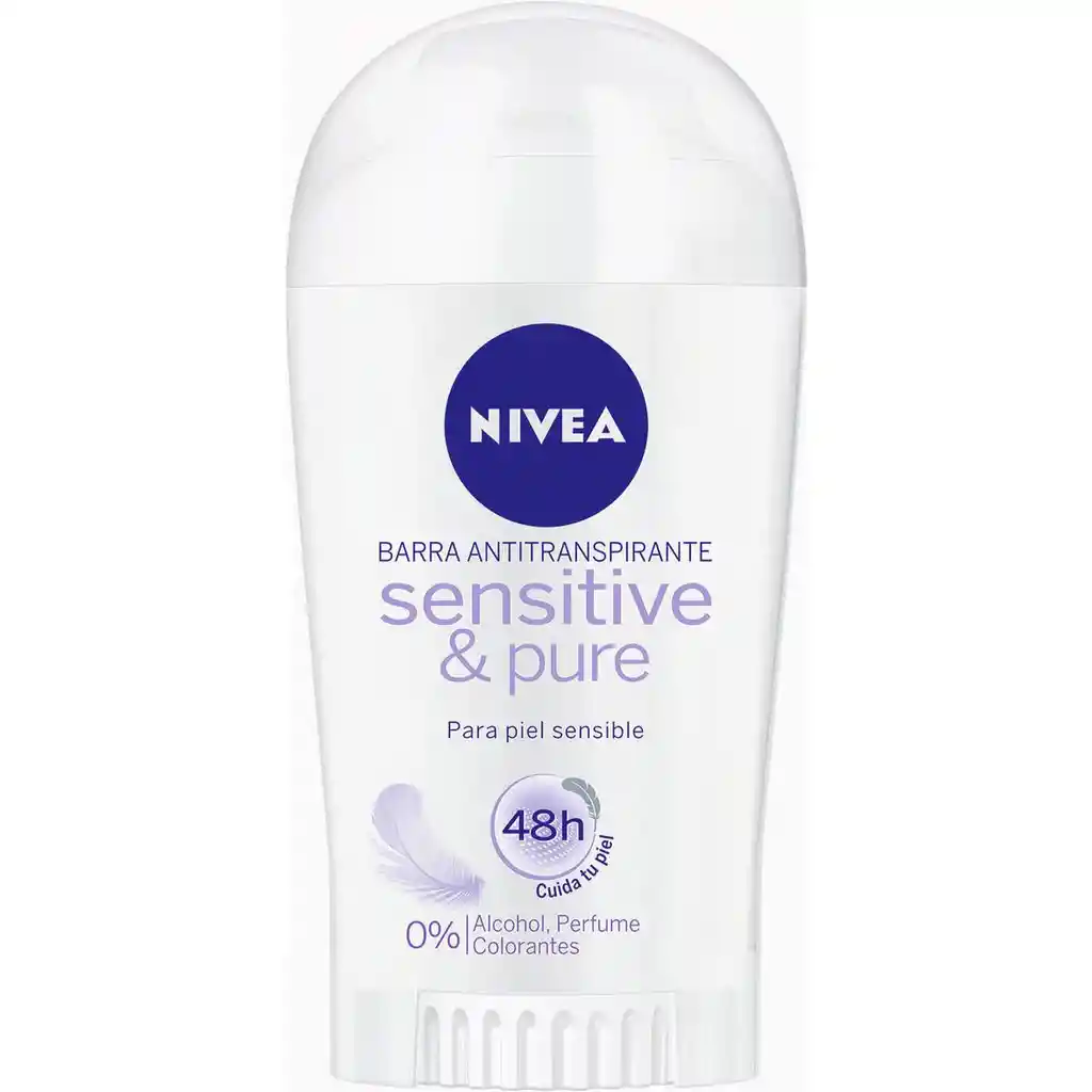 Nivea Desodorante Sensitive Puré Barra