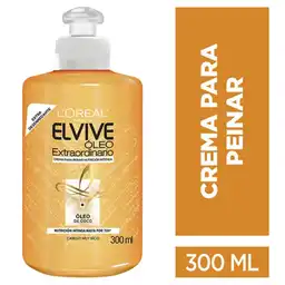 Loreal Paris-Elvive Crema para Peinar Óleo de Coco