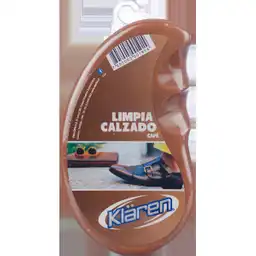 Esponja Klaren Limpia Calzado Café