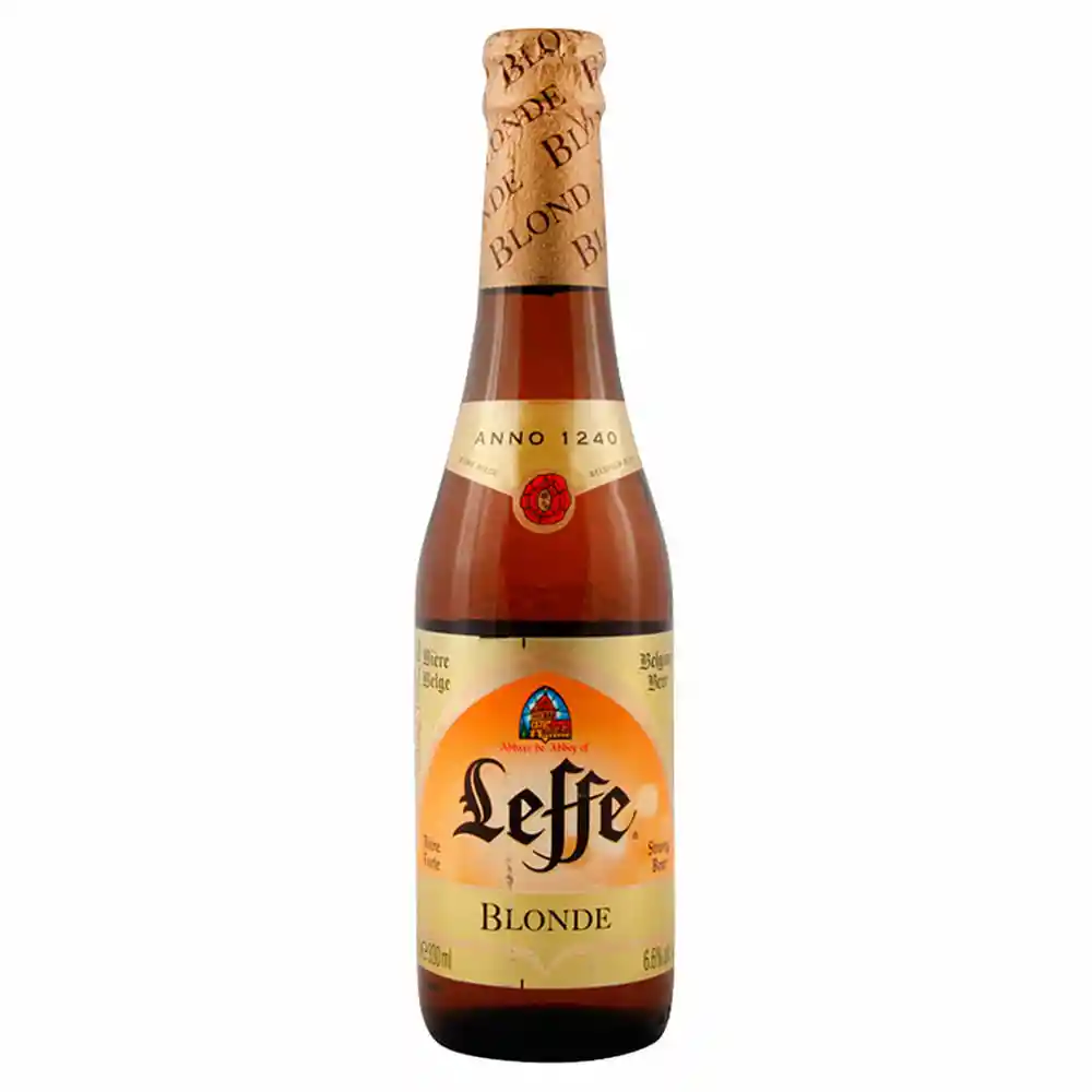 Leffe Blonde Cerveza Rubia Belga