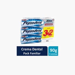 Pepsodent Pack Pasta Dental Anticaries 