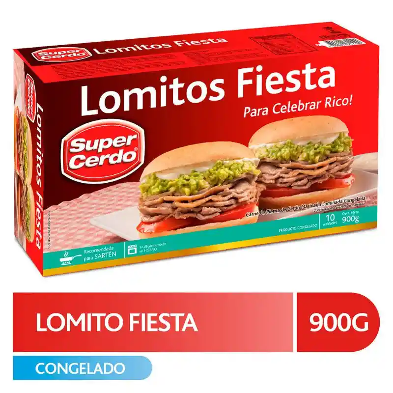 Super Cerdo Lomitos Fiesta