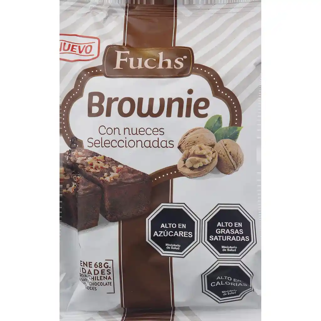 Fuchs Brownie Clasico Nuez