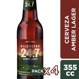 Patagonia Cerveza Kilómetro 24.7 Amber Lager